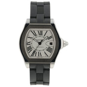 Cartier Roadster Silver Dial Stainless Steel 46x45mm Automatic Mens W6206018