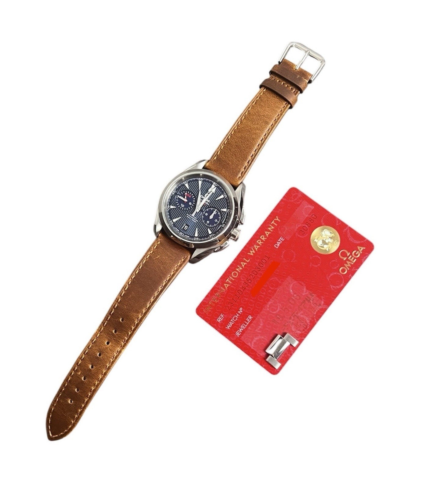 Omega Seamaster Aqua Terra GMT Blue Dial Steel 43mm Mens 231.10.43.52.03.001