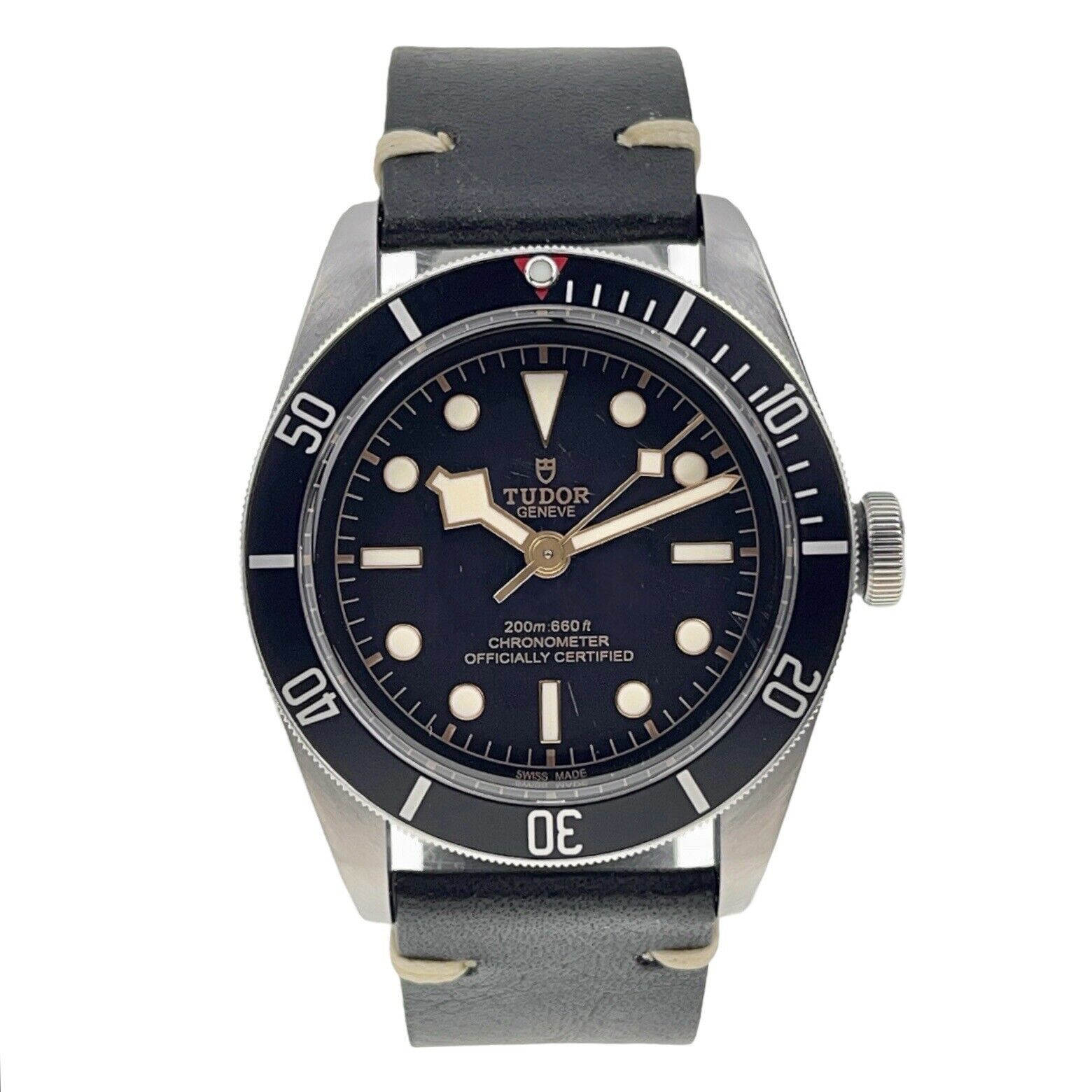 Tudor Black Bay Stainless Steel Men's Black 41mm Automatic 79230N - Box/Papers