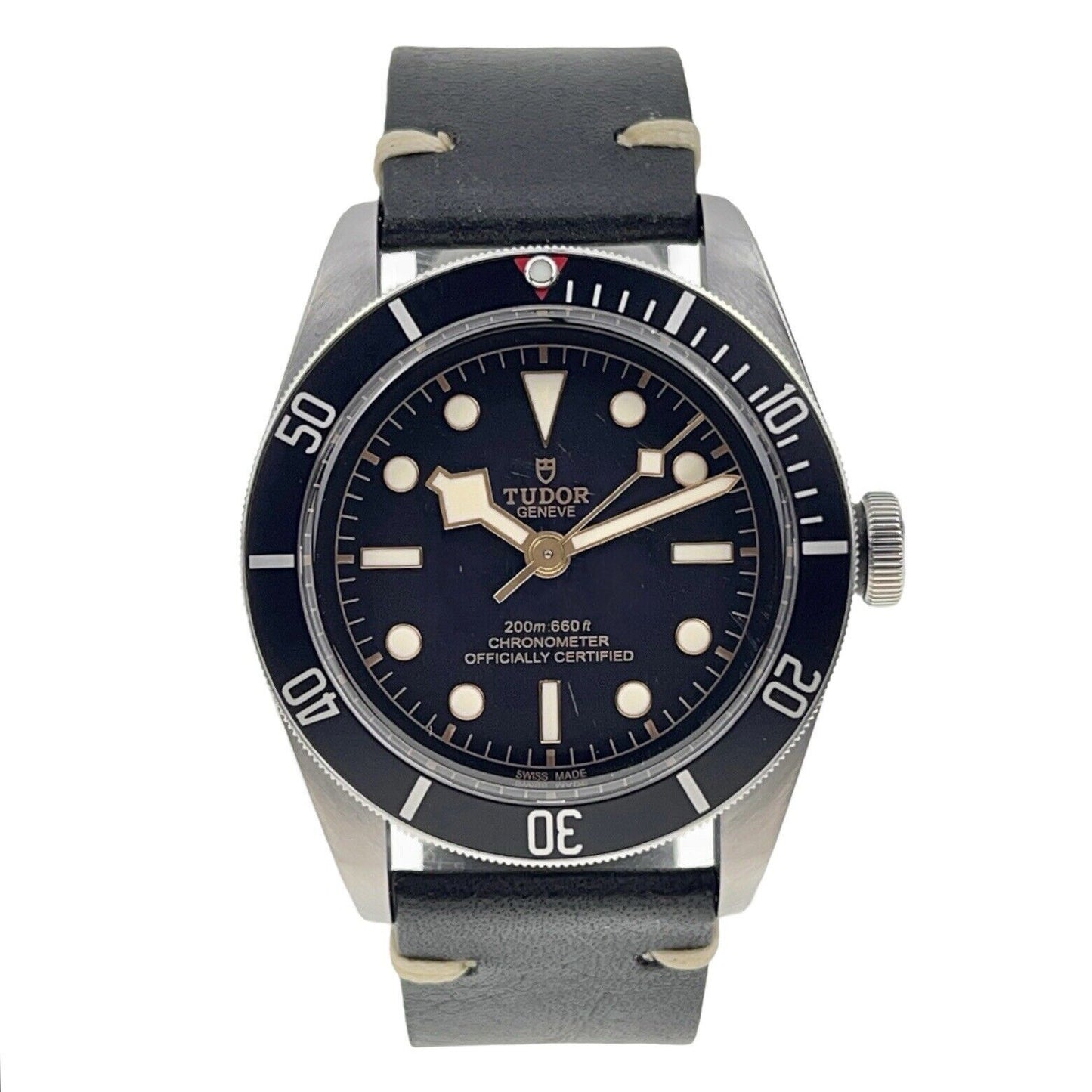Tudor Black Bay Stainless Steel Men's Black 41mm Automatic 79230N - Box/Papers