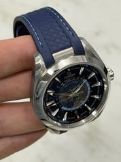 2026 Omega Seamaster Aqua Terra Worldtimer Blue Dial Watch 220.12.43.22.03.001