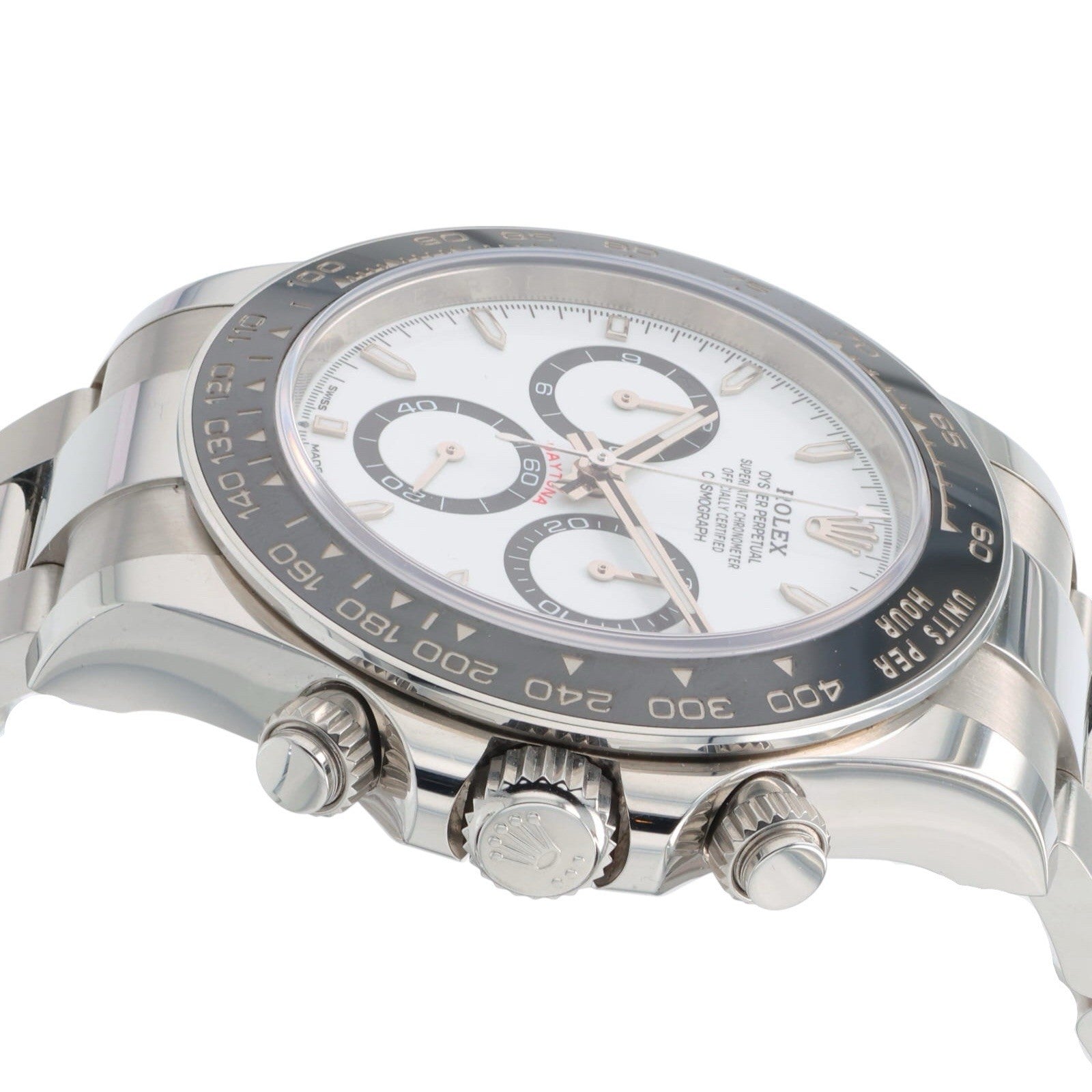 Rolex Daytona Panda Steel White Dial 40mm Automatic Men’s Watch 126500LN