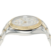Rolex Sky-Dweller White Dial Gold & Steel 42mm Automatic Men’s Watch 326933
