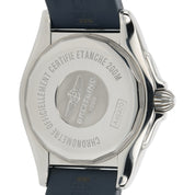 Breitling Galactic Day-Date Blue Dial Stainless Steel 44mm Automatic Mens A45320