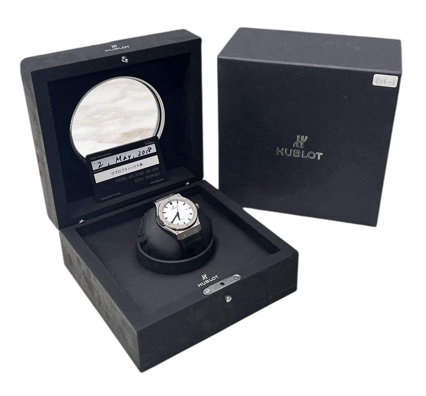 Hublot Classic Fusion Titanium White Dial 42mm Men's Watch 542.NX.2210.LR.JPN17