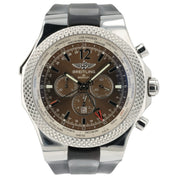 Breitling Bentley GMT Brown Dial Stainless Steel 49mm Automatic Mens A47362