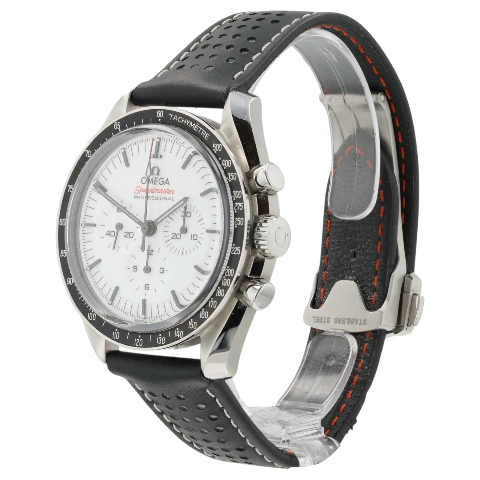 Omega Speedmaster White Dial Steel 42mm Manual Wind Mens 310.30.42.50.04.002