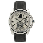 Cartier Calibre de Cartier Silver Dial Steel 42mm Automatic Men’s Watch W7100037