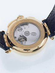 Cartier Pasha 18k Yellow Gold Silver Dial 42mm Automatic Men's Watch W3020151