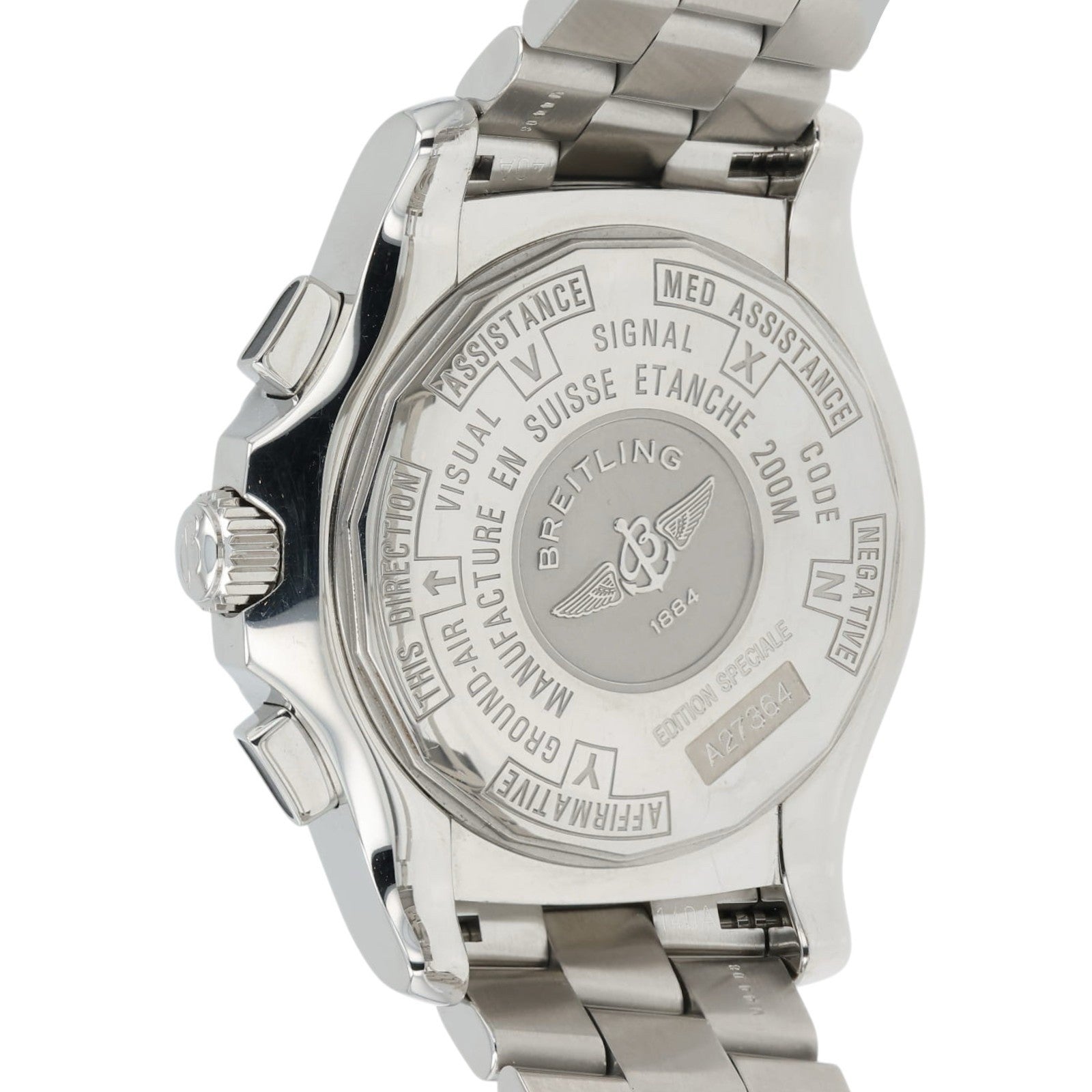 Breitling Skyracer Raven Black Dial Stainless Steel 44mm Automatic Men’s A27364
