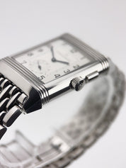 Jaeger-LeCoultre Reverso Steel Black & Silver Dial 26mm Manual Watch 272.8.54