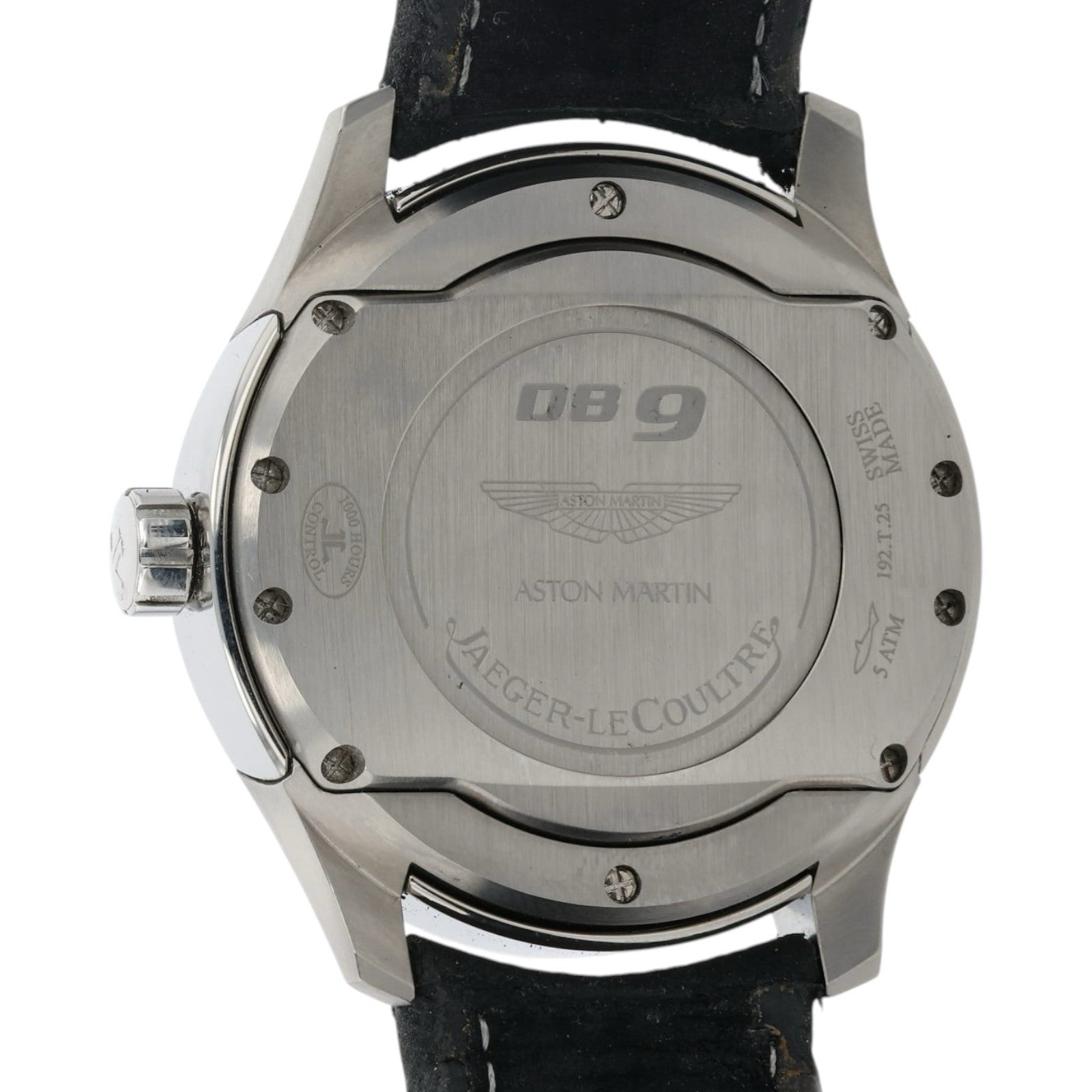Jaeger-LeCoultre Db9 Transponder Black Dial Titanium 44mm Automatic Q192T46A