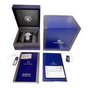 Grand Seiko Heritage Stainless Steel Blue Dial 40mm Automatic Mens Watch SBGA471