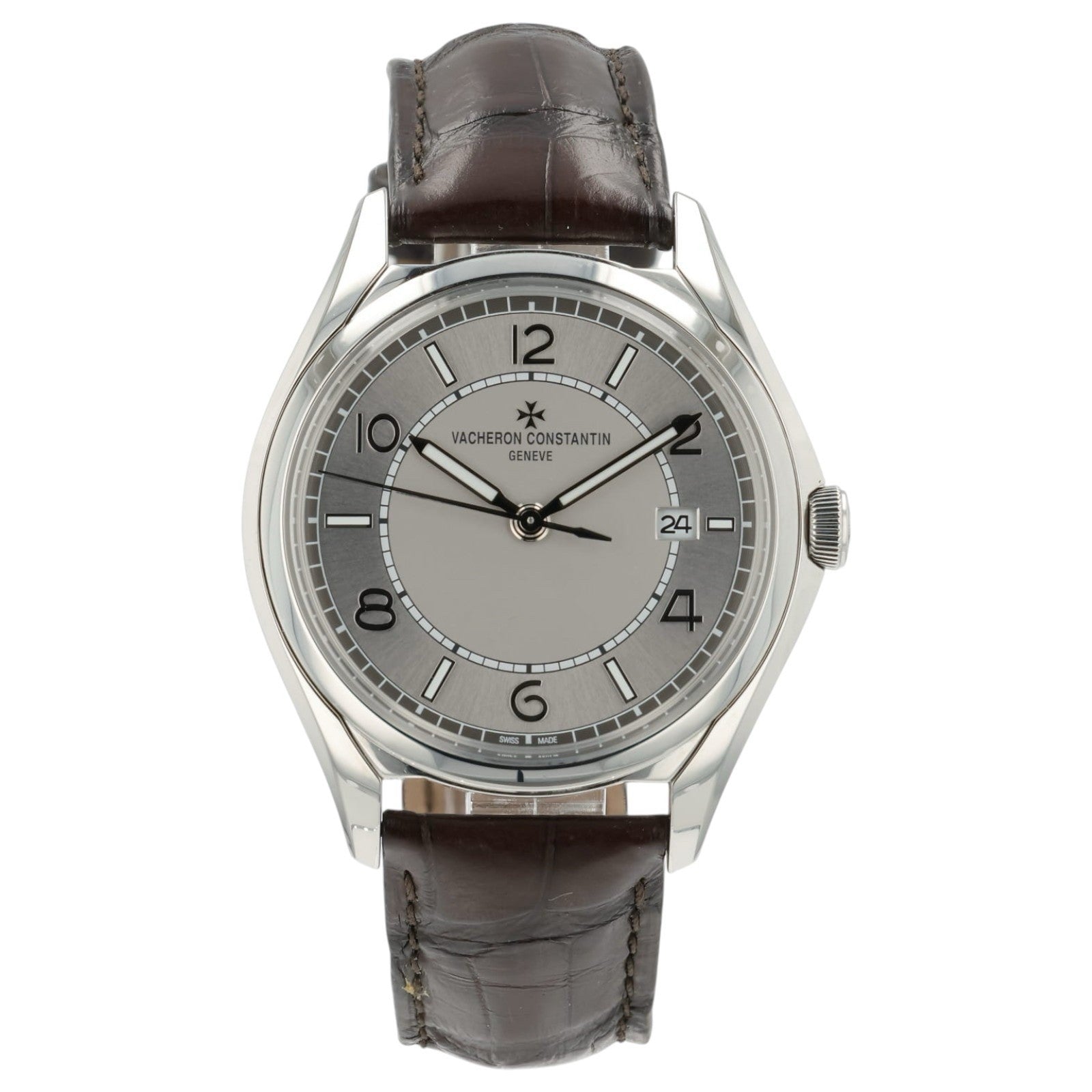 Vacheron Constantin Fiftysix Silver Dial Steel 40mm Automatic Men’s Watch 4600E