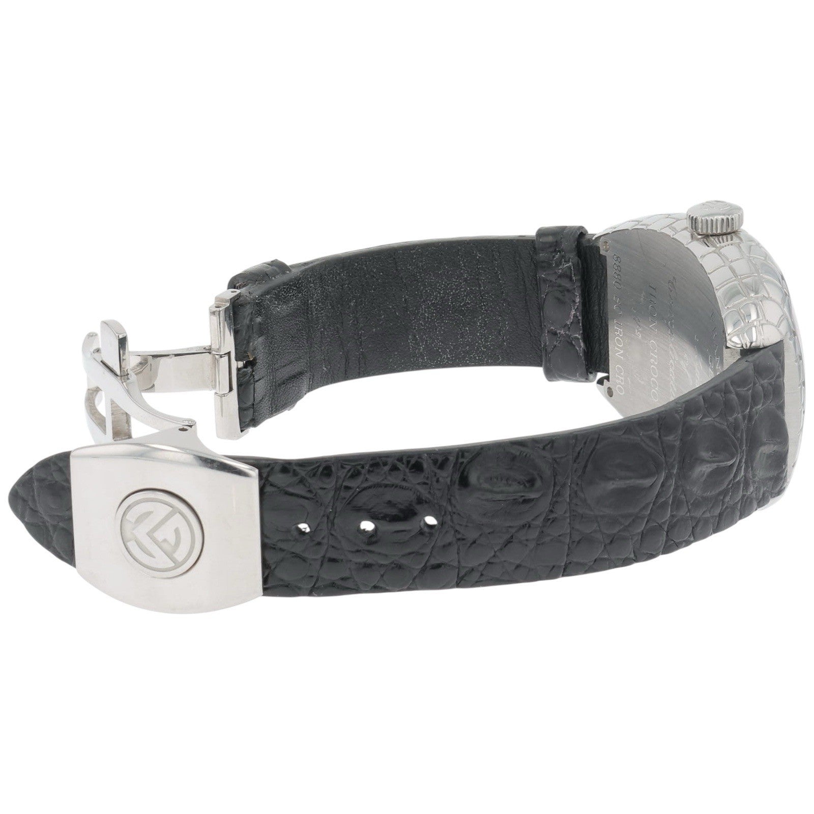 Franck Muller Cintree Curvex Steel Silver Dial 40x56mm Automatic Men’s 8880 SC