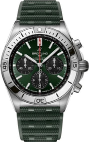 NEW 2026 Breitling Chronomat B01 42 Chronograph Green Men's Watch AB0134101L2S1