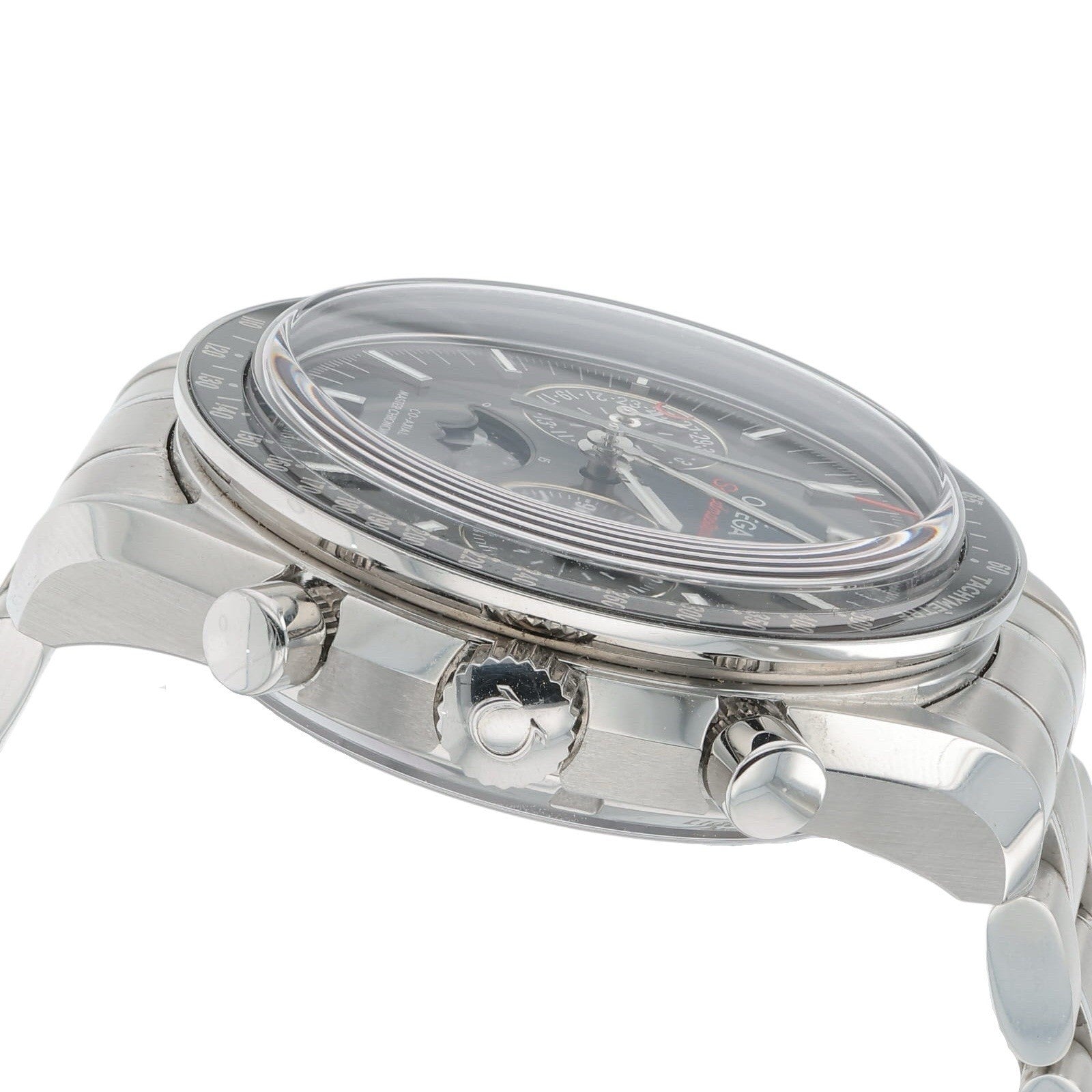 Omega Speedmaster Moon Steel Black Dial 44.25mm Automatic 304.30.44.52.01.001