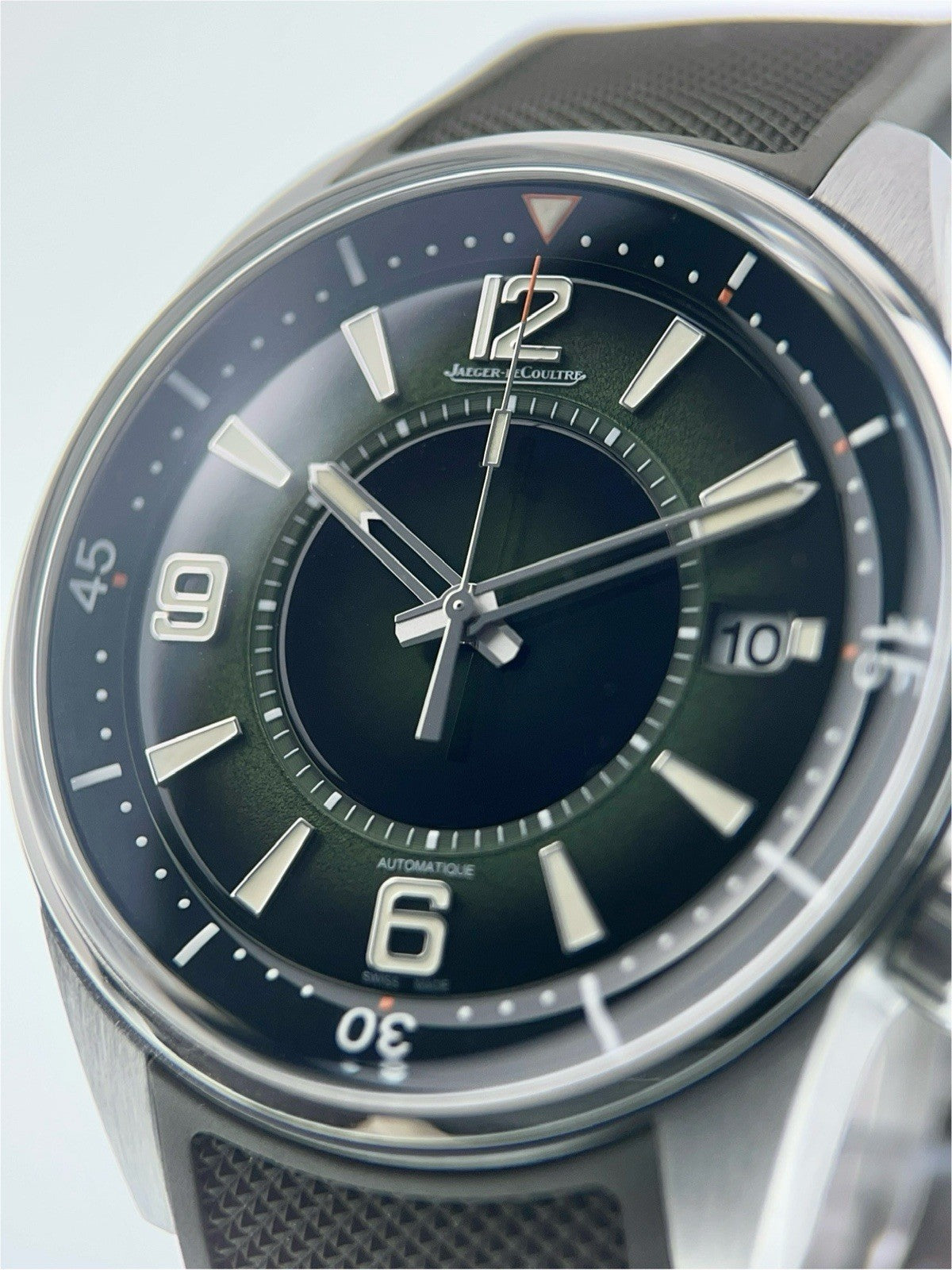 Jaeger-LeCoultre Stainless Steel Green Dial 42mm Automatic Men's Watch Q906863J