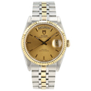 Tudor Prince Date Day Champagne Dial Steel & Gold 36mm Automatic Men’s 76213