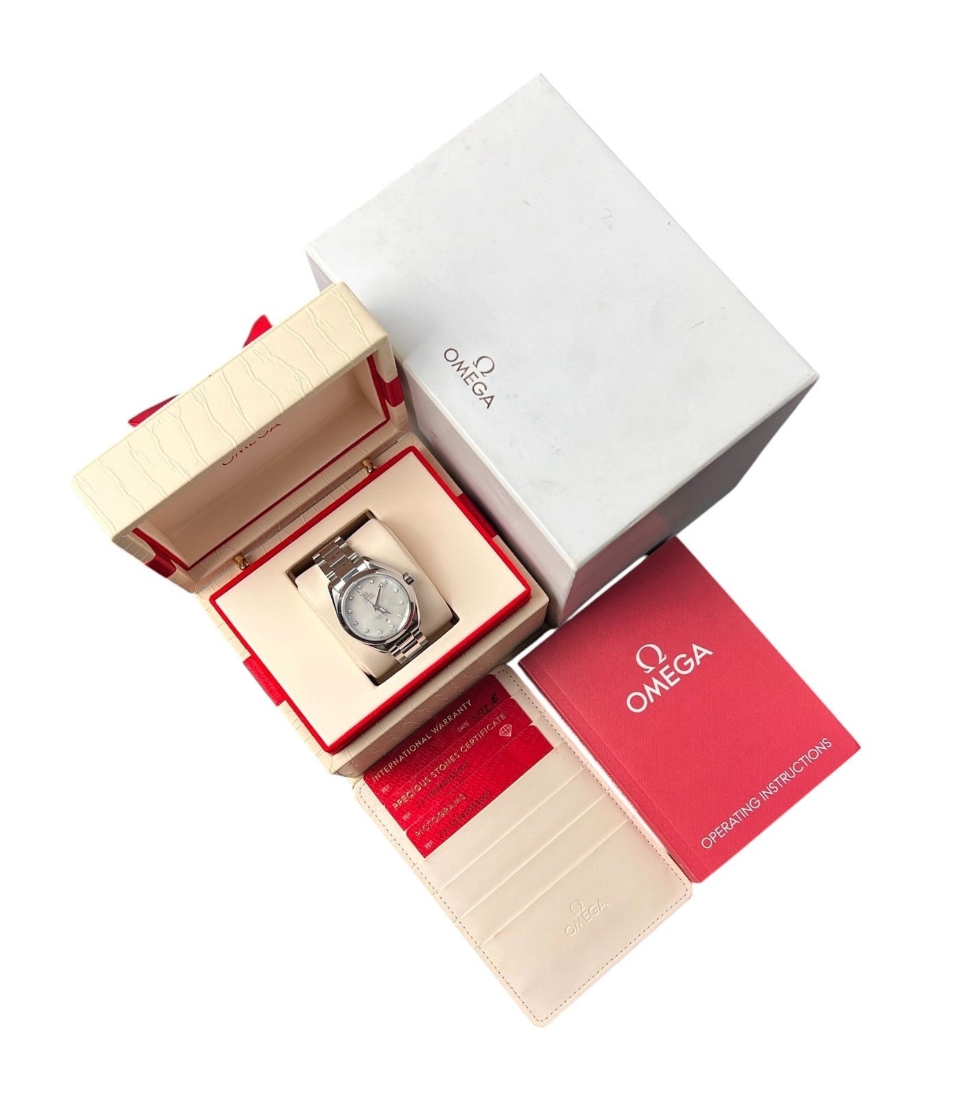 Omega Seamaster Aqua Terra MOP Dial Steel 34mm Automatic 231.10.34.20.55.002