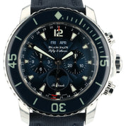 Blancpain Fifty Fathoms Stainless Steel Blue Dial 45mm Automatic Mens 5066F
