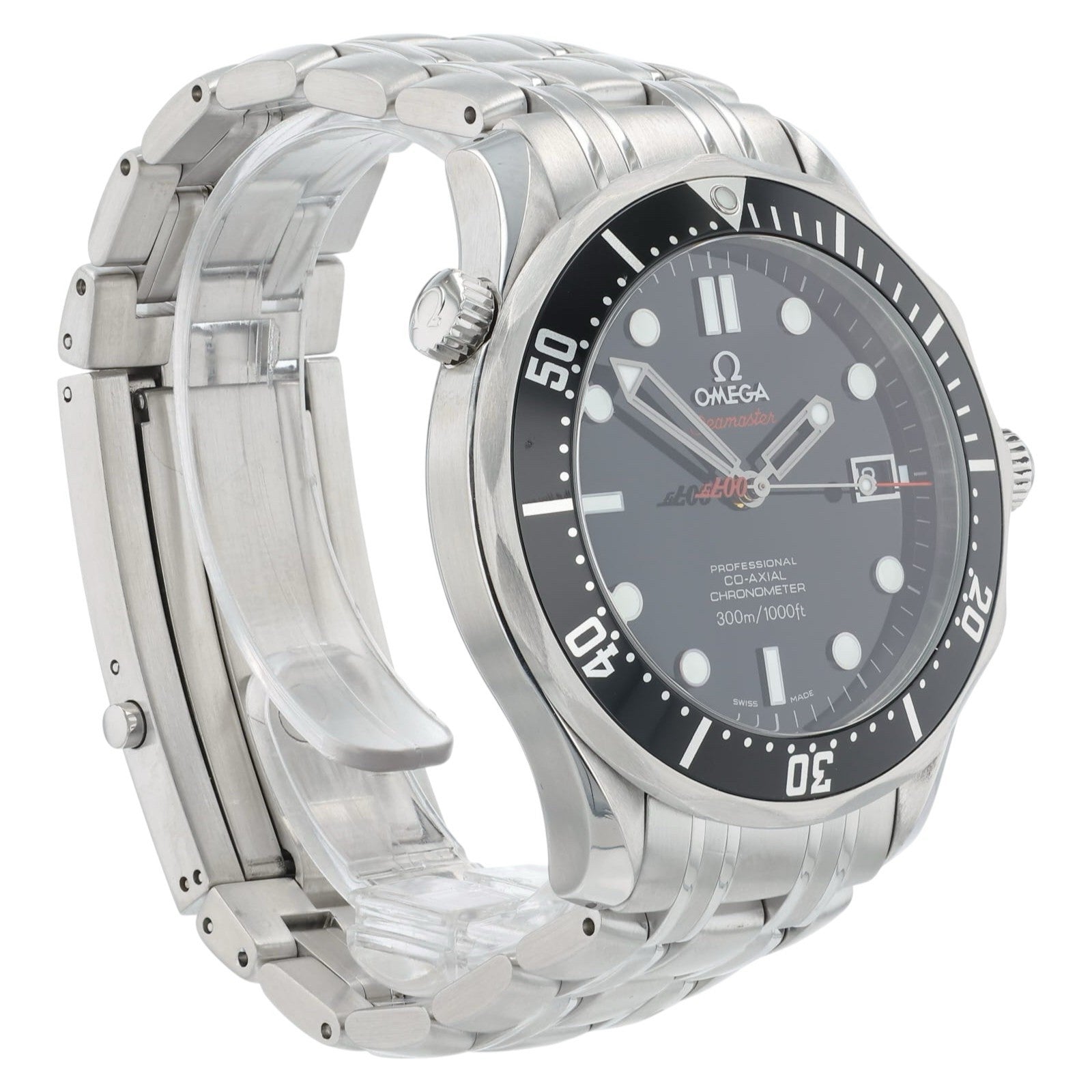 Omega Seamaster Diver Steel Black Dial 41mm Automatic Mens 212.30.41.20.01.001