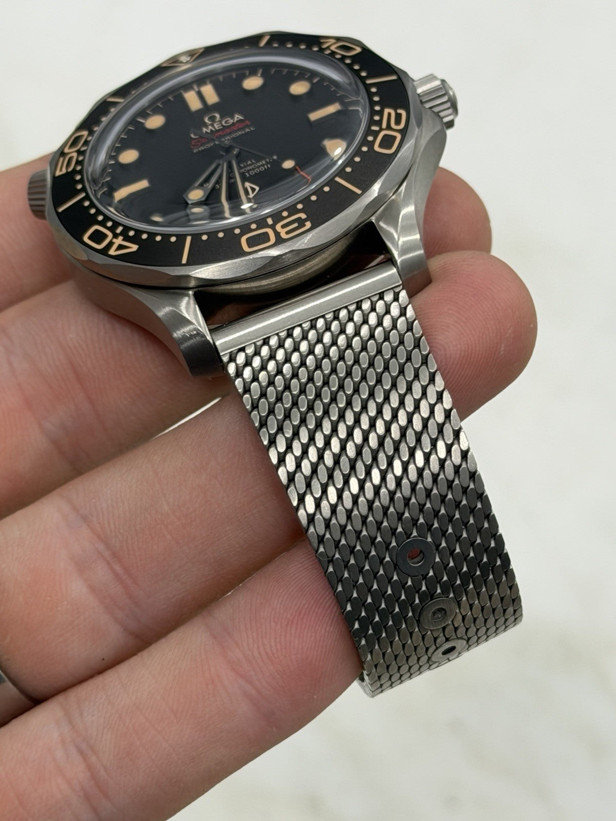 Omega Seamaster NTTD James Bond 007 No Time To Die Watch 210.90.42.20.01.001