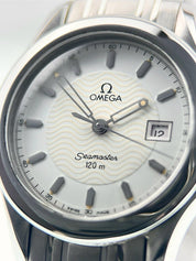 Omega Seamaster Ladies Steel Silver Color Dial 25mm Quartz Women’s Watch 2581.31