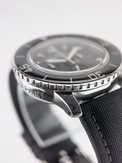 Blancpain Fifty Fathoms Steel Black Dial 45mm Automatic Mens 5085F-1130-52a