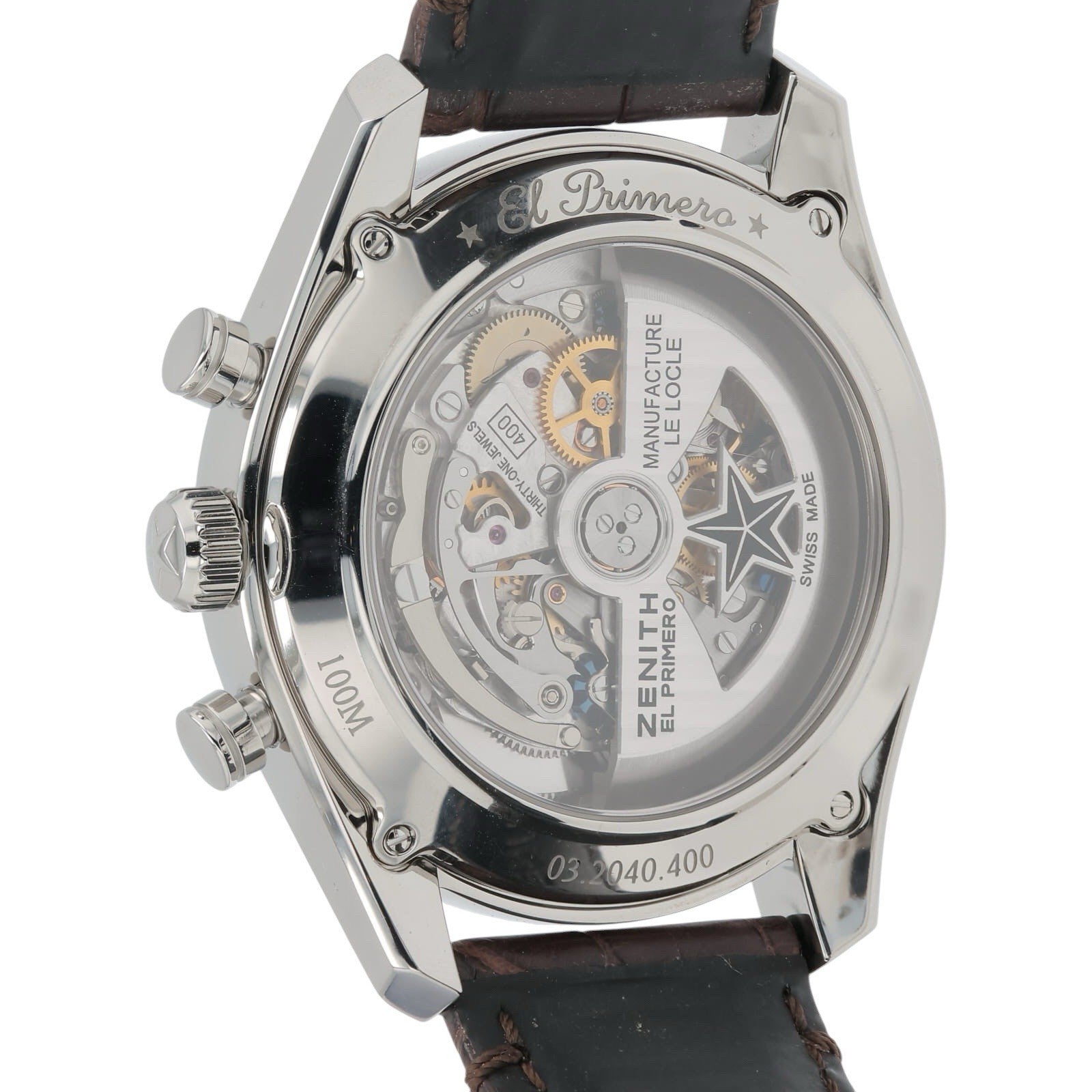 Zenith El Primero Stainless Steel Silver Dial 42mm Automatic Men’s 03.2040.400