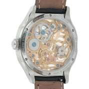 Philip Stein X Kudoke Skeleton Dial Stainless Steel 46mm Manual Wind Men’s Watch