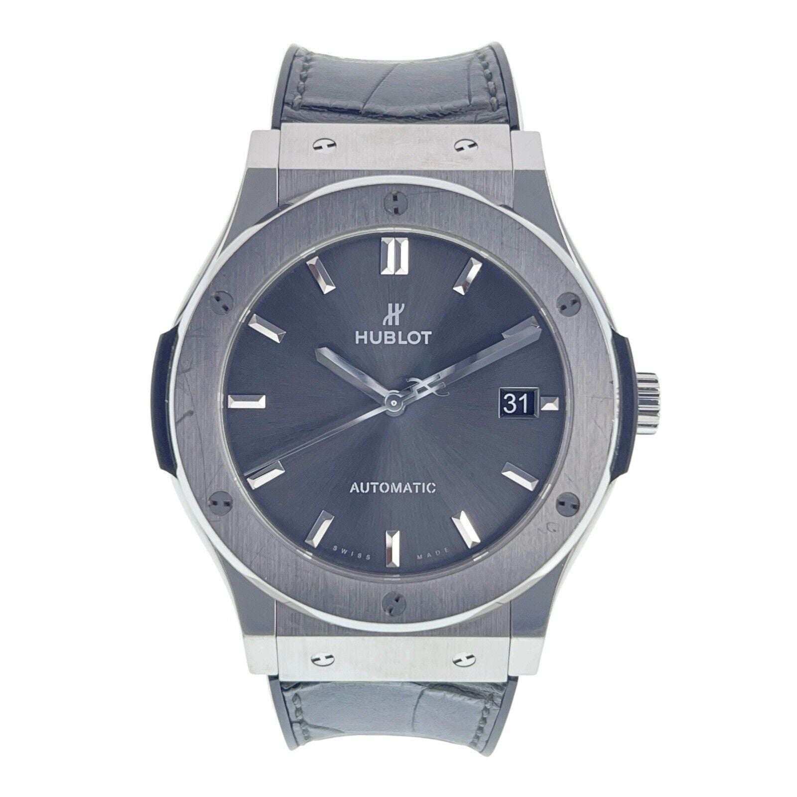 Hublot Classic Fusion Racing Grey Titanium Grey Dial 45mm Auto 511.NX.707.LR