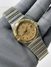 Omega 1202.10 Constellation Combination Automatic Winding Two Tone Watch