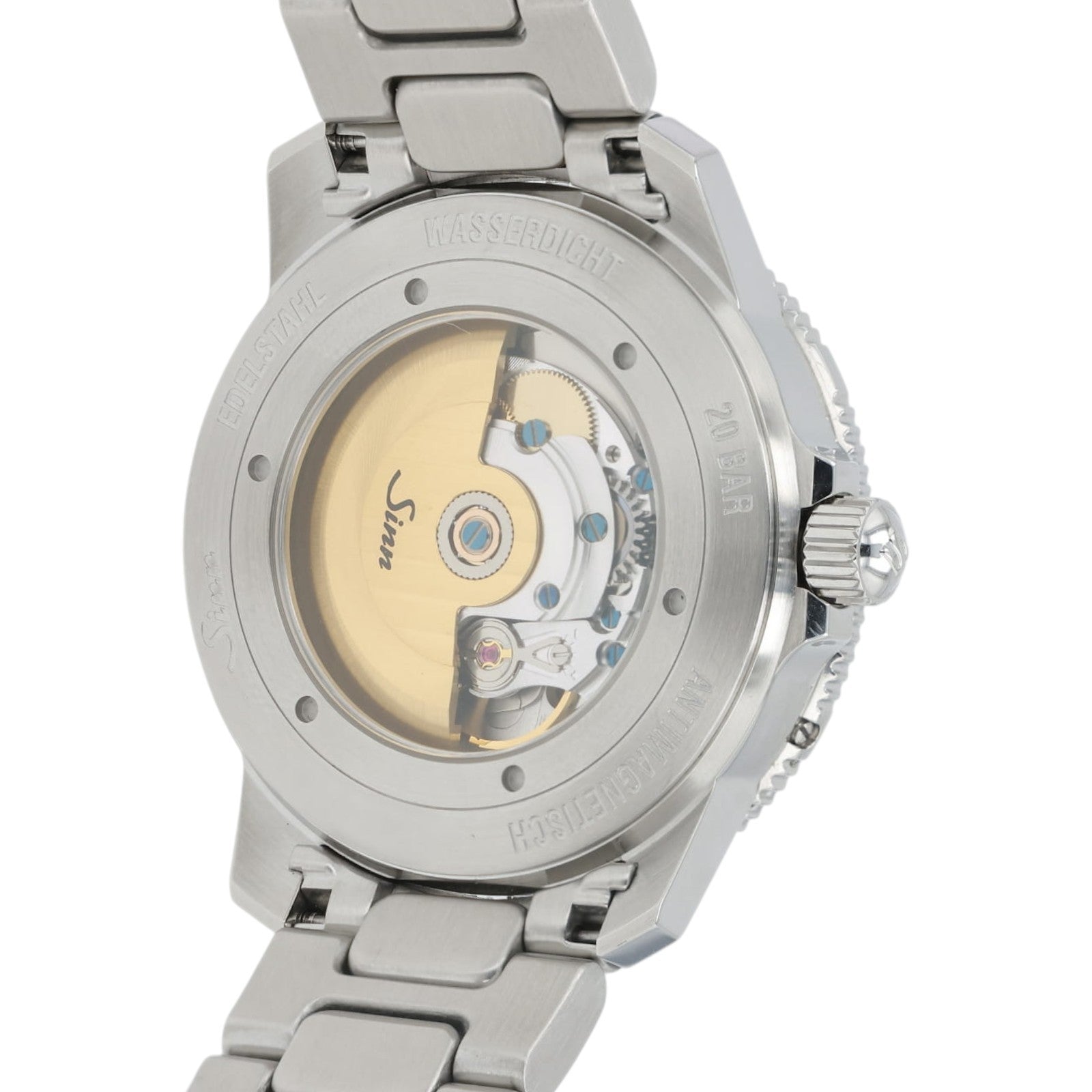 Sinn 104 White Dial Stainless Steel 41mm Automatic Movement Mens Watch 104