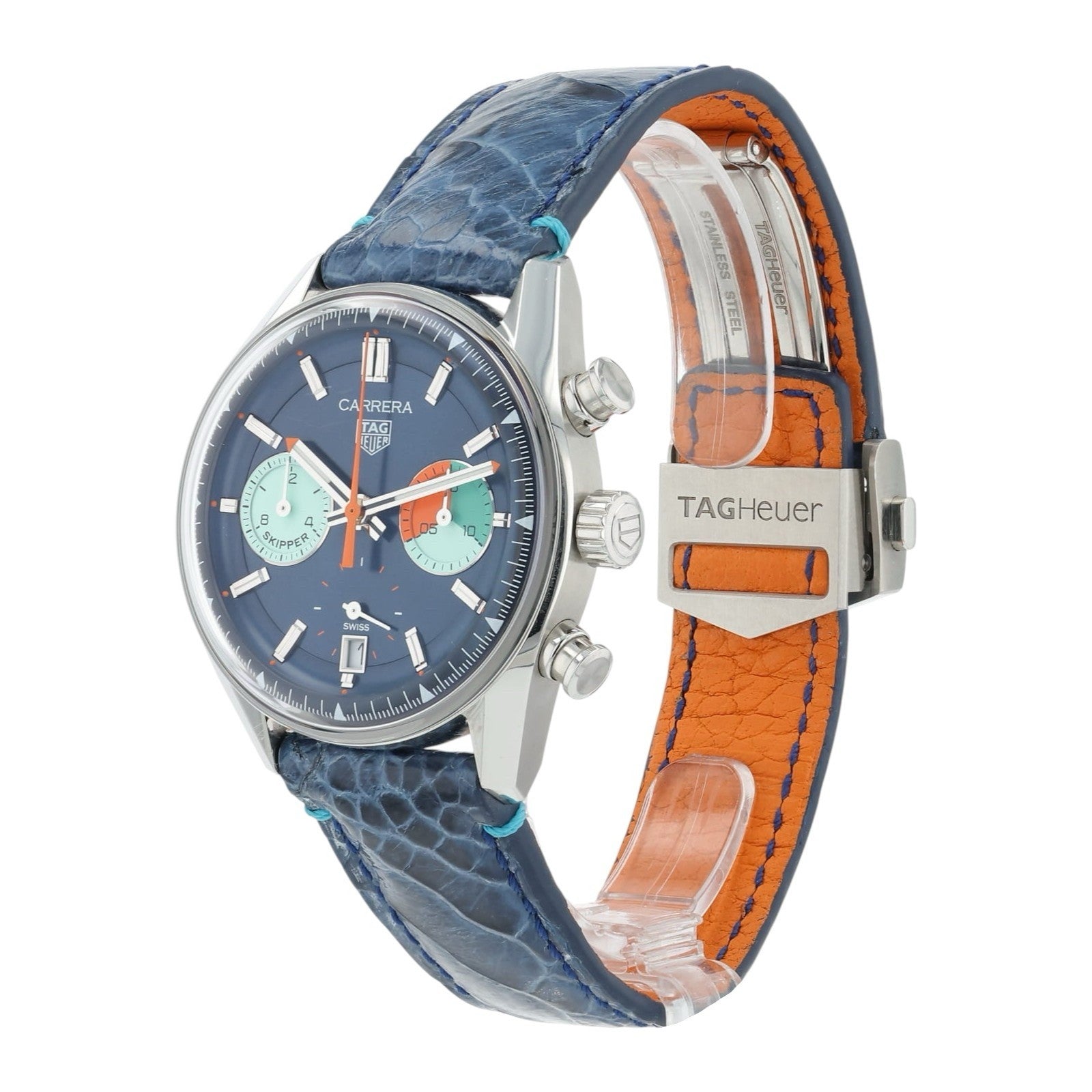 Tag Heuer Carrera Blue Dial Stainless Steel 39mm Automatic Men’s Watch CBS2213