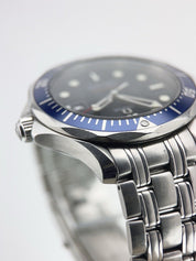 Omega Seamaster Diver 300m Steel Blue Dial 41mm Quartz Men’s Watch 2221.80