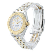 Breitling B-Class MOP Dial 31mm Gold & Steel Quartz Women's Watch D71365