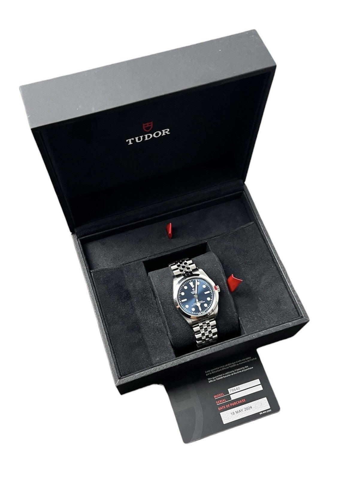 Tudor Black Bay One Blue Dial Stainless Steel 36mm Automatic Men’s Watch 79640