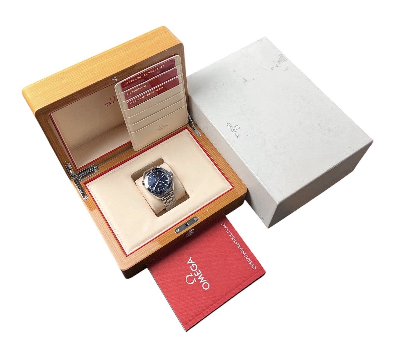 Omega Seamaster Blue Dial Steel 43.5mm Automatic Men’s Watch 215.33.44.21.03.001