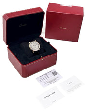Cartier Rotonde de Cartier 18k Rose Gold Silver Dial 40mm Men's Watch W1556252