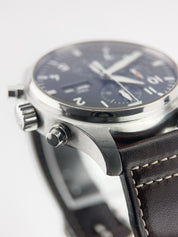 IWC Pilot Stainless Steel Blue Dial 43mm Automatic Movement Men’s Watch IW377714