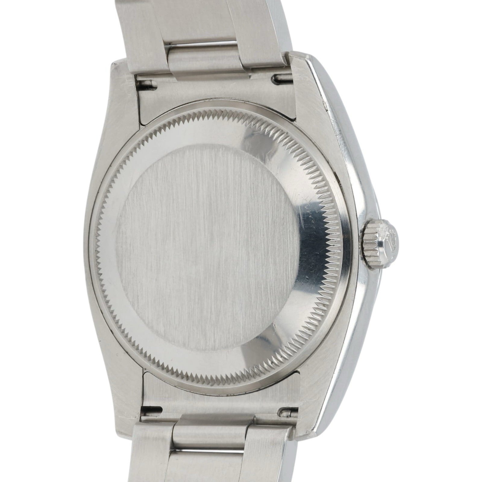 Rolex OP Silver Dial Stainless Steel 34mm Automatic Movement Men’s Watch 114200