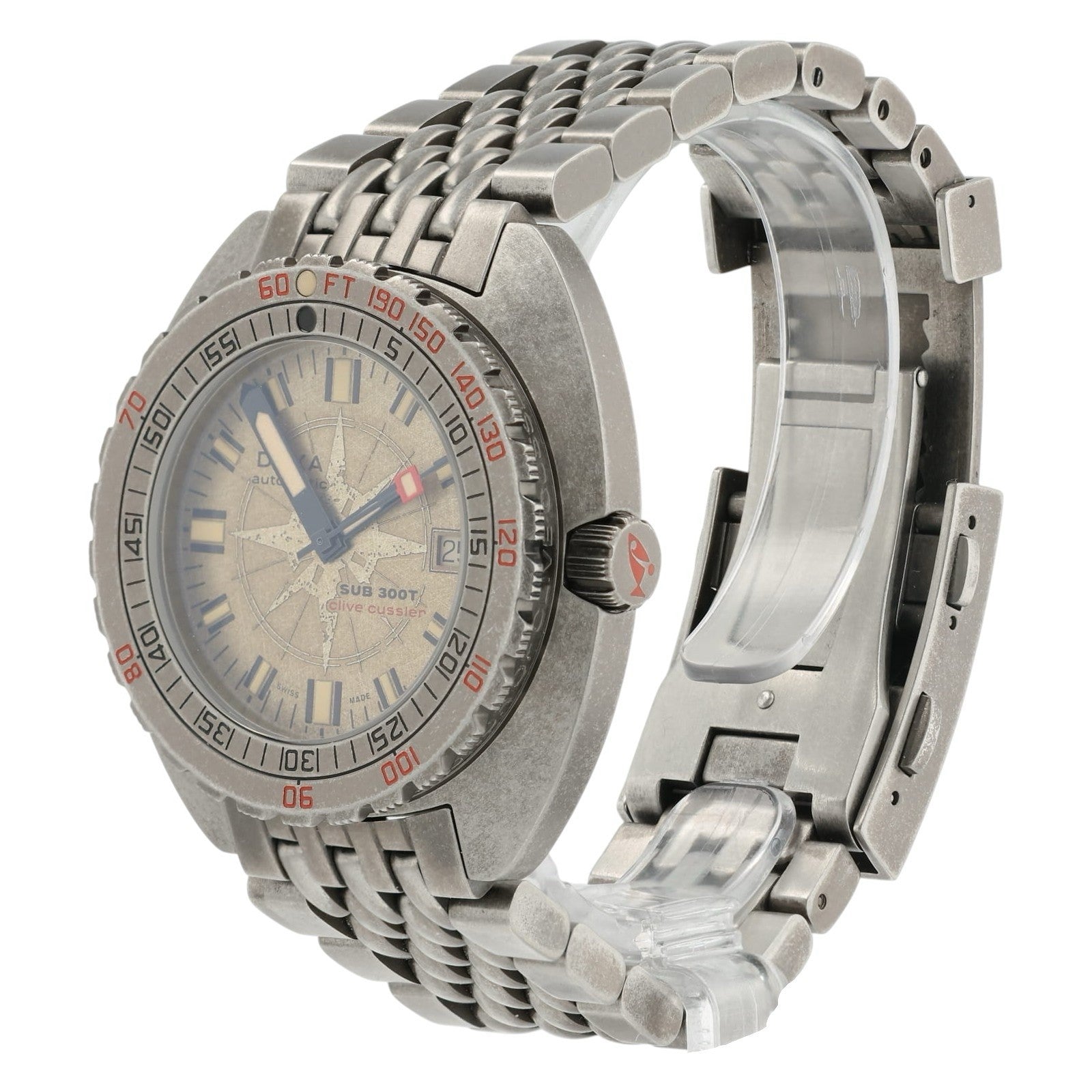Doxa Sub 300T Clive Cussler Stainless Steel 42.5mm Automatic Men’s 840.80.031.15