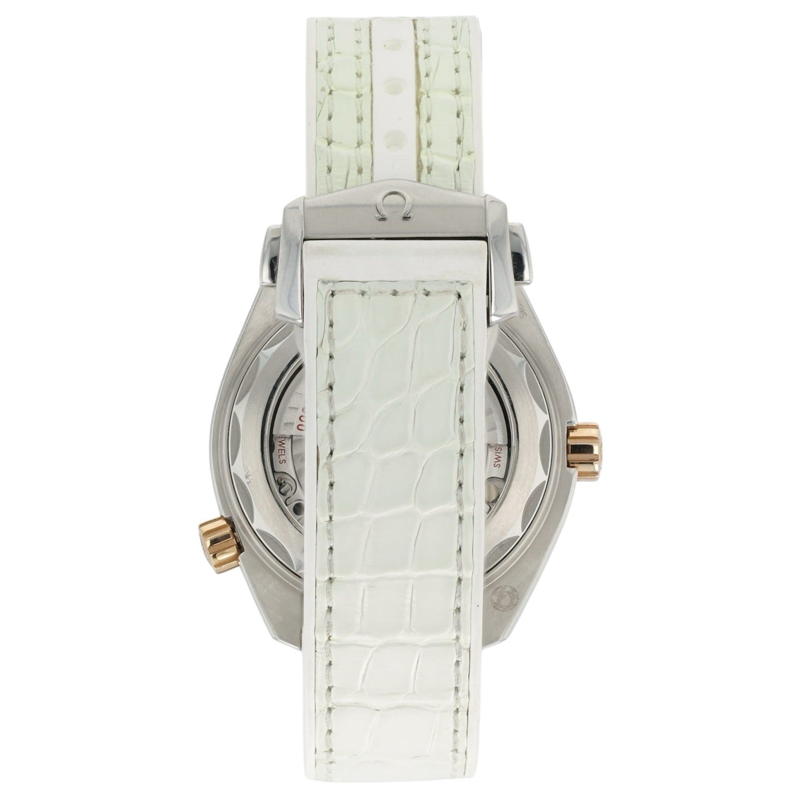 Omega Seamaster White Dial Steel and Gold 39.5mm Automatic 215.23.40.20.04.001