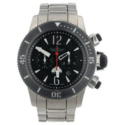 Jaeger-LeCoultre Master Compressor Black Dial Titanium 46mm Automatic 159.T.C7