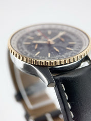 Breitling Navitimer Gold & Steel Gray Dial 43mm Automatic Men's Watch UB121