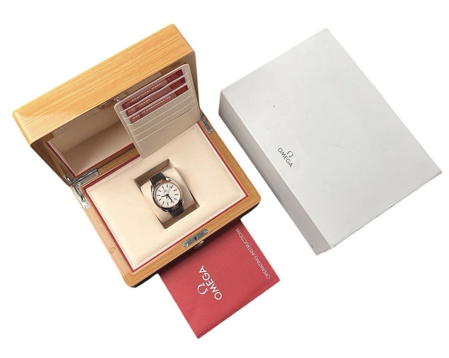 Omega Seamaster Silver Dial Steel & Rose Gold 41mm Automatic 220.22.41.21.02.001