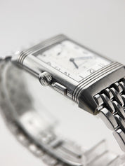 Jaeger LeCoultre Duo-Face Stainless Steel  Manual Wind Men's Watch Q2718110