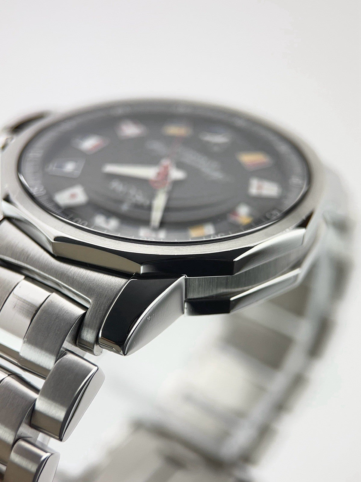 Corum Admirals Cup Stainless Steel Black Dial 41mm Automatic Mens Watch 1.0003