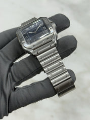 Cartier Santos De Cartier Large 40mm Stainless Steel Blue Dial WSSA0030